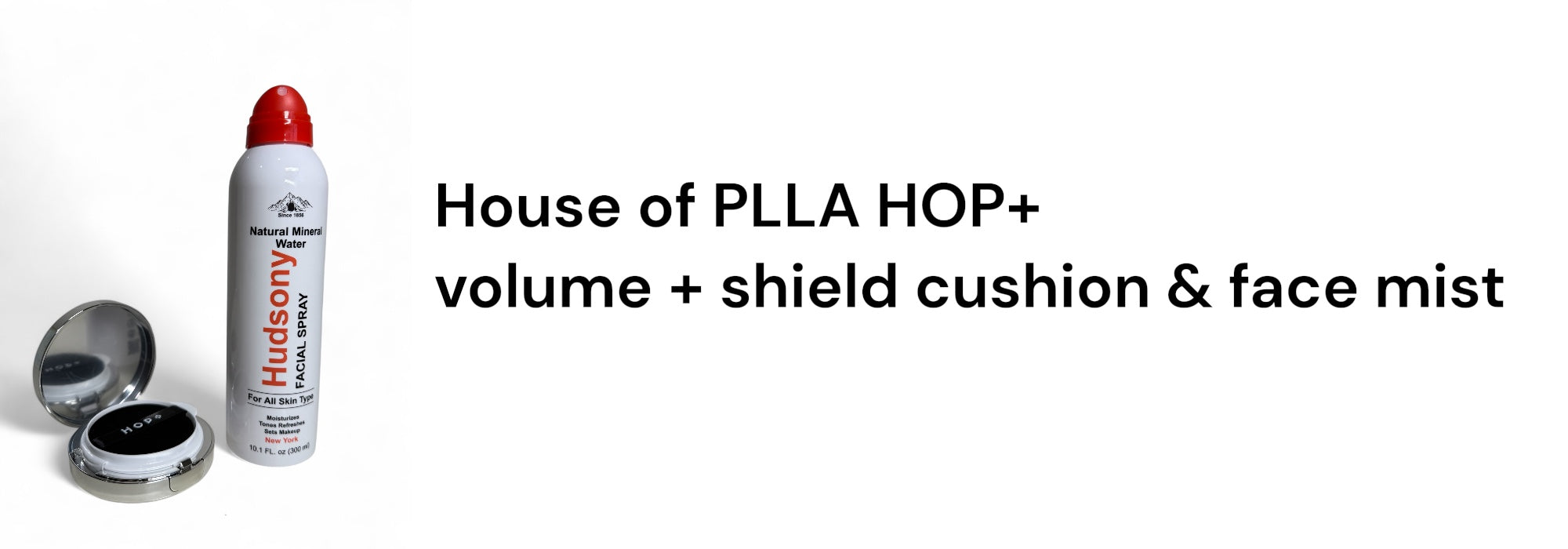 The Ultimate Duo: House of PLLA HOP+ Volume + Shield Cushion Advanced Renewal A Cushion (NEW FORMULA) with Hudsony Face Mist