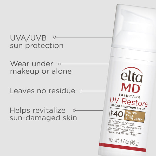 EltaMD Deluxe Mini UV Restore Tinted Broad Spectrum SPF 40 product image 3
