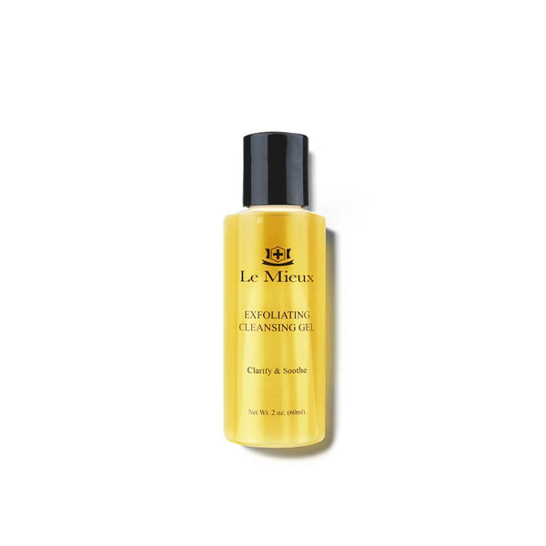 Le Mieux Deep Pore Facial Wash in a 2 oz bottle, showcasing the exfoliating cleansing gel texture and packaging design.