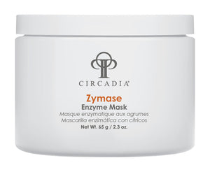 Circadia Zymase Enzyme Mask in a 2.3oz jar, featuring a natural enzyme formula for skin exfoliation and renewal.