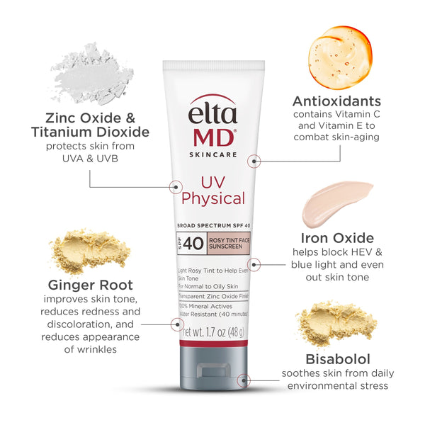 EltaMD UV Physical Broad Spectrum SPF 40 - Rosy Tint product image 2
