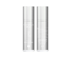 TOV House of PLLA Advanced Volumizing Serum 120 ml in a sleek bottle, showcasing its rich, creamy texture.