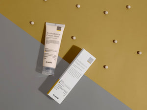 Dr. Esthe Pro-Radiance Cream Mask in a jar, showcasing its creamy texture and luxurious packaging.