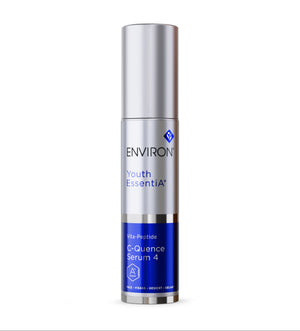 Environ Vita-Peptide C-Quence Serum 4 35ml from the Youth Essentia Range in a sleek bottle with a dropper.