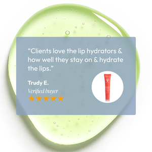 Circadia Lip Renewing Hydrator Watermelon in a tube, showing moisturizing lip care product with a watermelon flavor or scent.