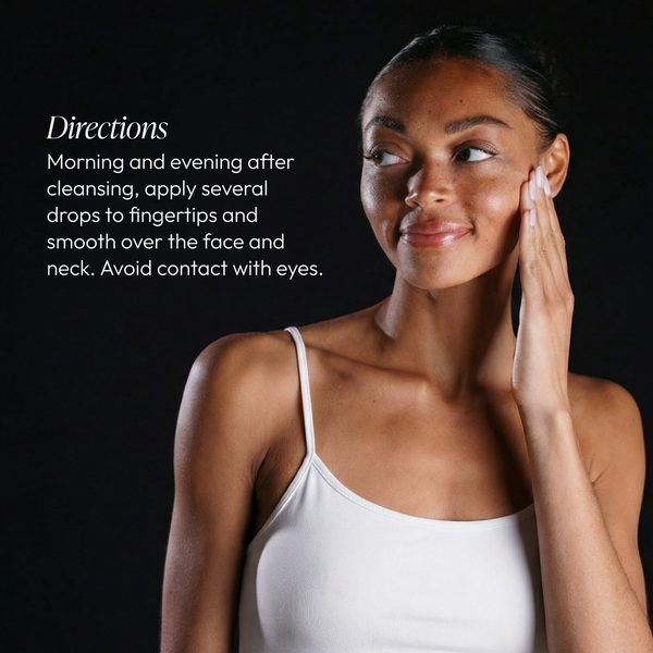 Circadia MeriStem Antioxidant Serum in a glass bottle with dropper for skincare, highlighting antioxidant benefits.