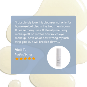 Circadia Vitamin Veil Cleansing Oil bottle with pump, natural ingredients, and label showing vitamin-rich skincare cleanser.