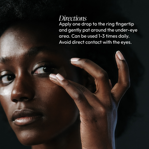 Circadia Eye Lift Serum bottle, a skincare serum for eye area with a sleek design and applicator tip.