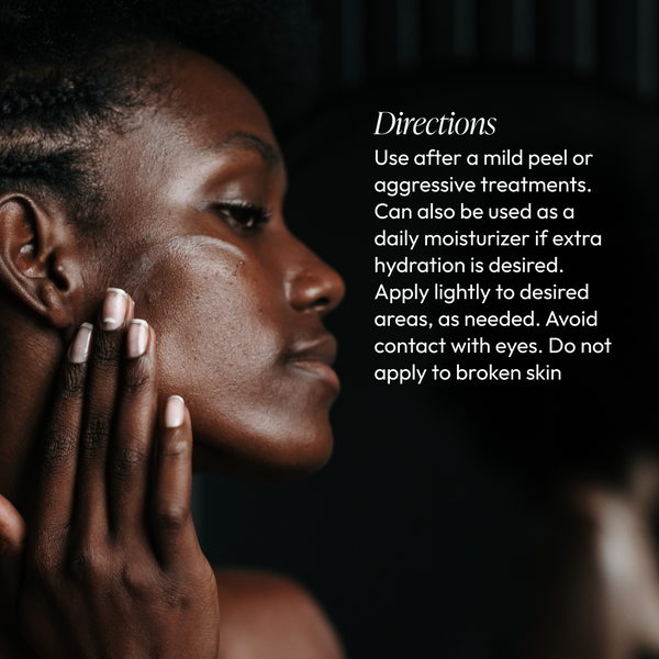 Circadia Post Treatment Balm moisturizer in a jar, designed for skin recovery after chemical peels or skin treatments.