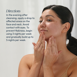 Circadia Vitamin A Gel serum in a clear pump bottle, showcasing the skincare product for anti-aging and skin renewal.