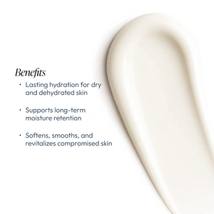 Circadia AquaPorin Hydrating Cream jar showing the moisturizing cream inside, designed to hydrate and nourish skin.