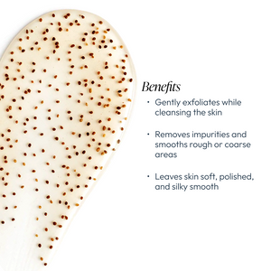 Circadia Blue Bamboo Body Exfoliator in a jar, featuring natural blue bamboo extract for gentle skin exfoliation and renewal.