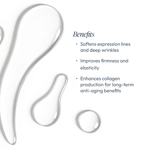 Circadia Myo-Cyte Plus anti-wrinkle serum in a sleek glass bottle with a dropper applicator, designed for skincare and wrinkle reduction.
