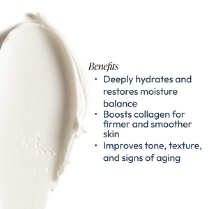 Circadia Phito-Pep 1.6 antioxidant night cream in a jar, featuring a smooth, creamy texture for skincare.