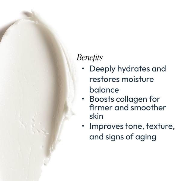 Circadia Phito-Pep 1.6 antioxidant night cream in a jar, featuring a smooth, creamy texture for skincare.