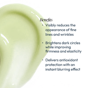 Circadia Renewal Eye Cream gel in a sleek jar, designed to hydrate and refresh the delicate skin around the eyes.