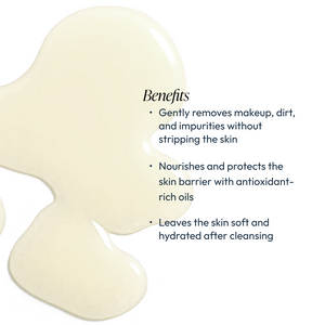 Circadia Vitamin Veil Cleansing Oil bottle with pump dispenser, formulated with 7 vitamins for gentle facial cleansing.