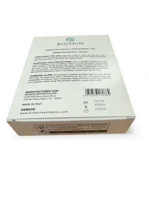 BioSkin Aesthetics BioHydraSheet Mask pack of 10, featuring hydrating sheet masks in a sleek, well-designed packaging.