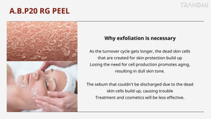 Tov Beauty A.B.P 20 RG Peel 120ml bottle with a sleek design, showcasing the product label and cap.