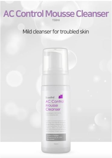 Dr.esthe RX AC Control Mousse Cleanser - European Beauty by B