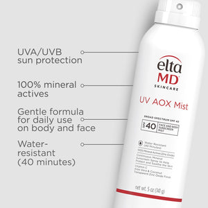 EltaMD UV AOX Mist Broad Spectrum SPF 40 product image 3