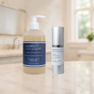 Glowbiotics Blemish Control Starter Duo: 2% Salicylic Cleanser + Acne Clarifying Treatment - product image 2