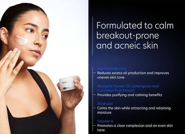 PCA Skin Clearskin Moisturizer 1.7 oz with clear, hydrating ingredients displayed on a clean background.