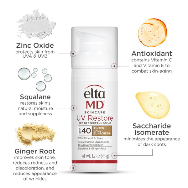 EltaMD Deluxe Mini UV Restore Tinted Broad Spectrum SPF 40 product image 2