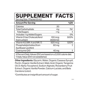 Cymbiotika Liposomal Vitamin D3 + K2 + CoQ10 - product image 8