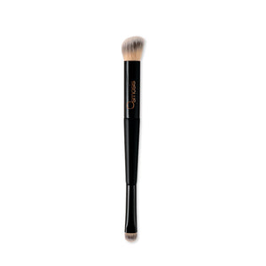 Osmosis Beauty Dual Canceler Brush for precise application of concealer and blending in skincare routines.