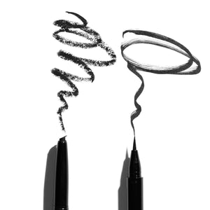 Le Mieux Eye Envy Dual Liner in black, a sleek eye care product for precise eyeliner application and enhancement.