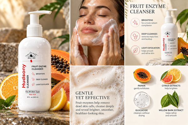 Hudsony Fruit Enzyme Cleanser – 8 fl oz product image 2