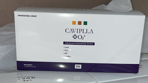 Tov Beauty HOP+ CAVIPLLA+O2 Advanced Volumizing Serum cream in individual travel-friendly packaging for easy application.