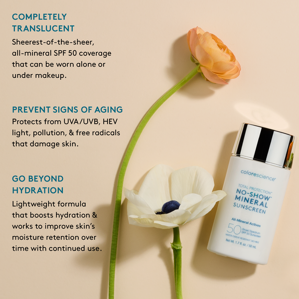 Colorescience Total Protection® No-Show™ Mineral Sunscreen SPF 50 - product image 8