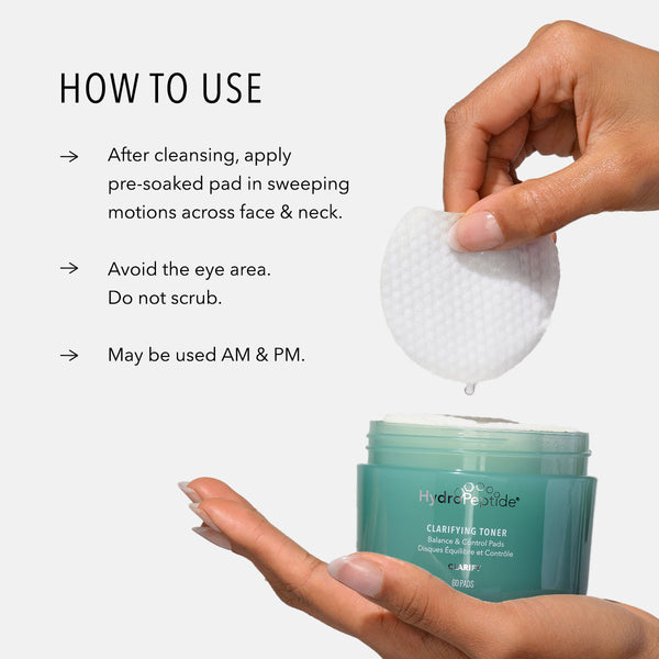 HydroPeptide Clarifying Toner Pads - product image 4