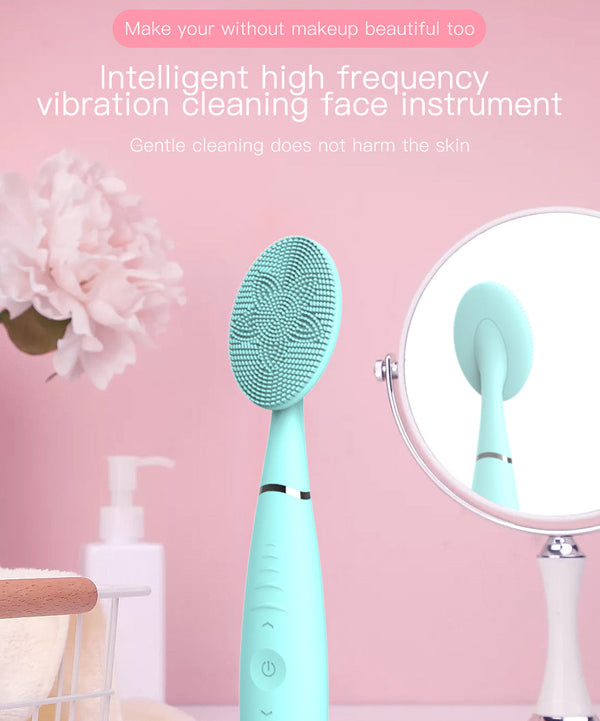 Halylo Brush Sonic Facial Cleansing while Massage - European Beauty by B
