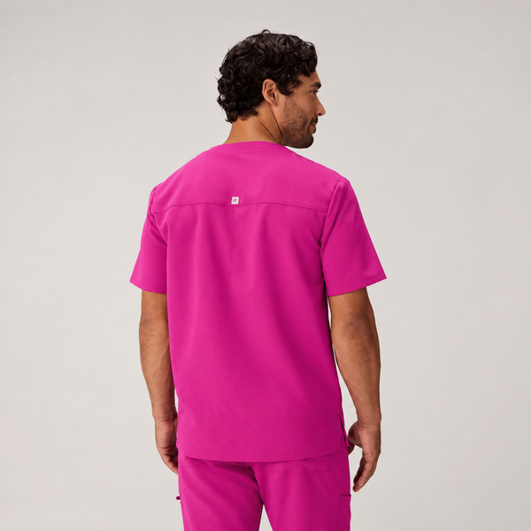 Circadia x Fabletics Men's Helix 1-Pocket Scrub Top - image 2