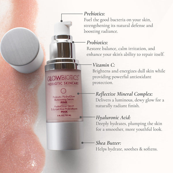 Glowbiotics Probiotic HydraGlow Illuminating Serum Pink - product image 10
