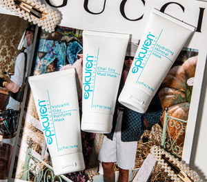 Epicuren Discovery Hydrating Mineral Mask in a 2.5 Fl Oz tube, showcasing a creamy texture for facial hydration.