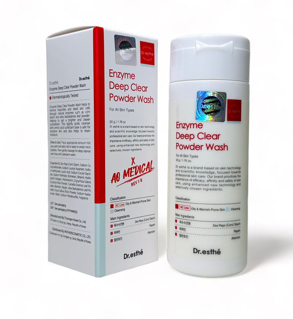 Dr.Esthe Purifying Deep Clear Powder Wash 50g - European Beauty by B