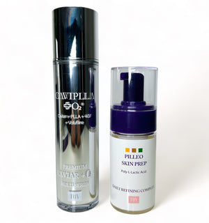 TOV CAVIPLLA +O2  Premium Caviar Multi Serum  Caviar + PLLA + 4GF 4 oz  With Free Pilleo Skin Prep - European Beauty by B