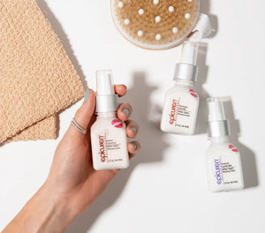 Epicuren Discovery Kukui Coconut After Bath Body Moisturizer in a lifestyle setting, showcasing its creamy texture and packaging.