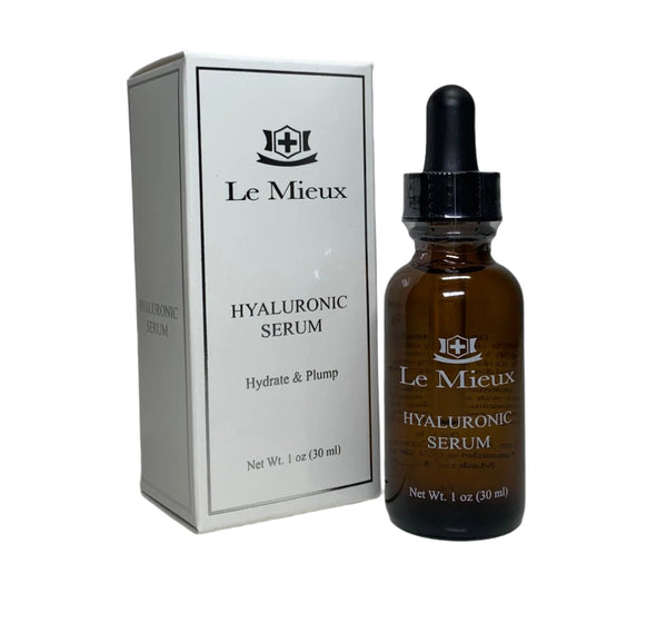 Le Mieux Hydration Holy Grail Hyaluronic Serum 1.0 oz Facial Hydration Complex, Anti Aging Moisture with No Parabens or Sulfates - European Beauty by B