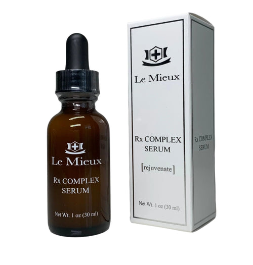 Le Mieux Rx Complex Serum - Antioxidant, Peptide & Hyaluronic Acid Anti-Aging Face Serum - European Beauty by B