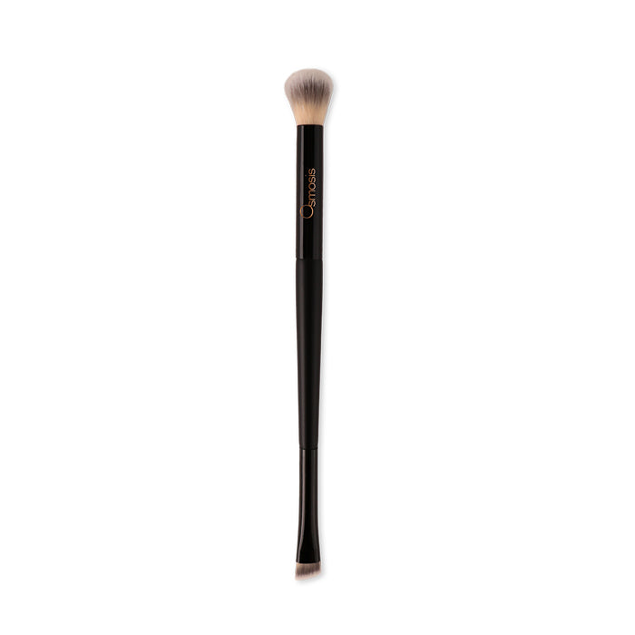 Osmosis Beauty Line & Blend Brush for precise makeup application and blending, featuring soft bristles and a sleek handle.