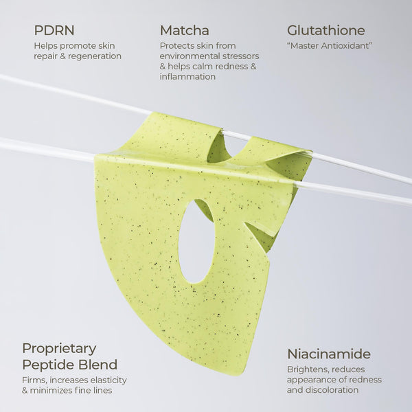 Matcha Peptide Calming Mask by Le Mieux