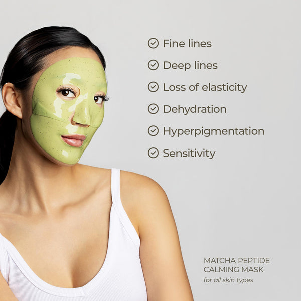 Matcha Peptide Calming Mask by Le Mieux