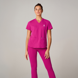 Circadia x Fabletics Women's Method 2-Pocket Scrub Top - image 1