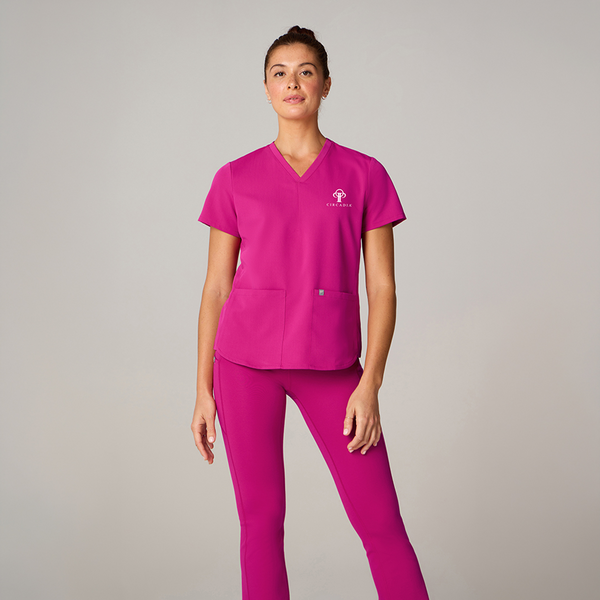 Circadia x Fabletics Women's Method 2-Pocket Scrub Top - image 1