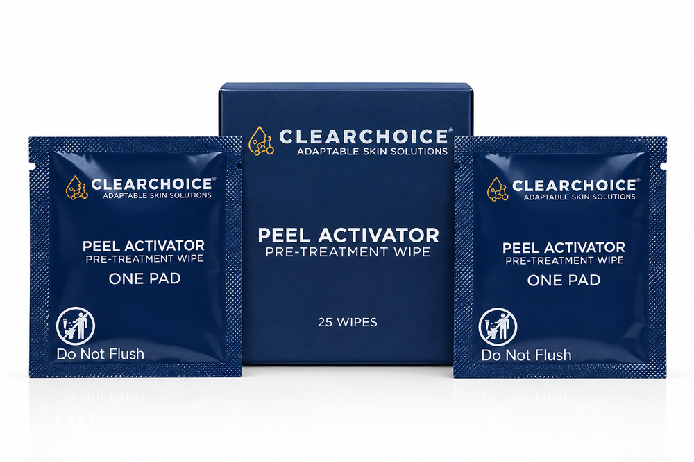 ClearChoice Peel Activator Sachet Wipes 25/Pack - product image 1